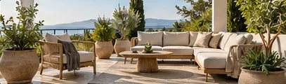Terraza natural