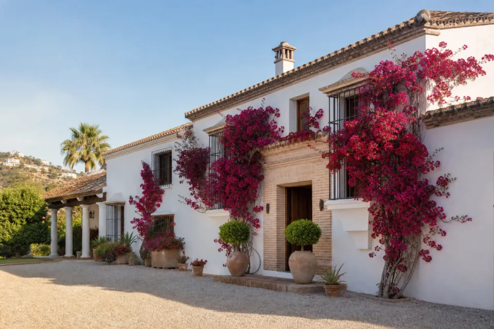 Chalet independiente andaluza en Marbella